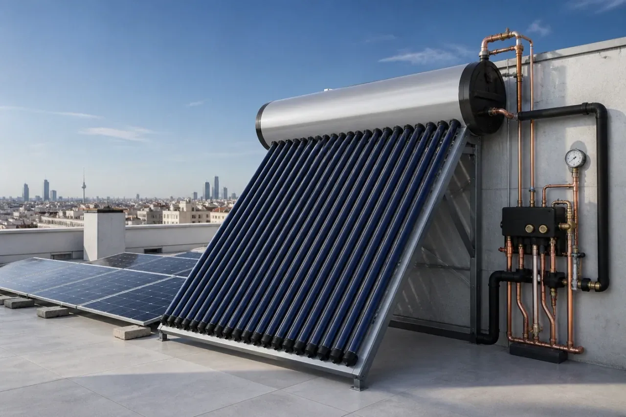 Instalación solar térmica y fotovoltaica
