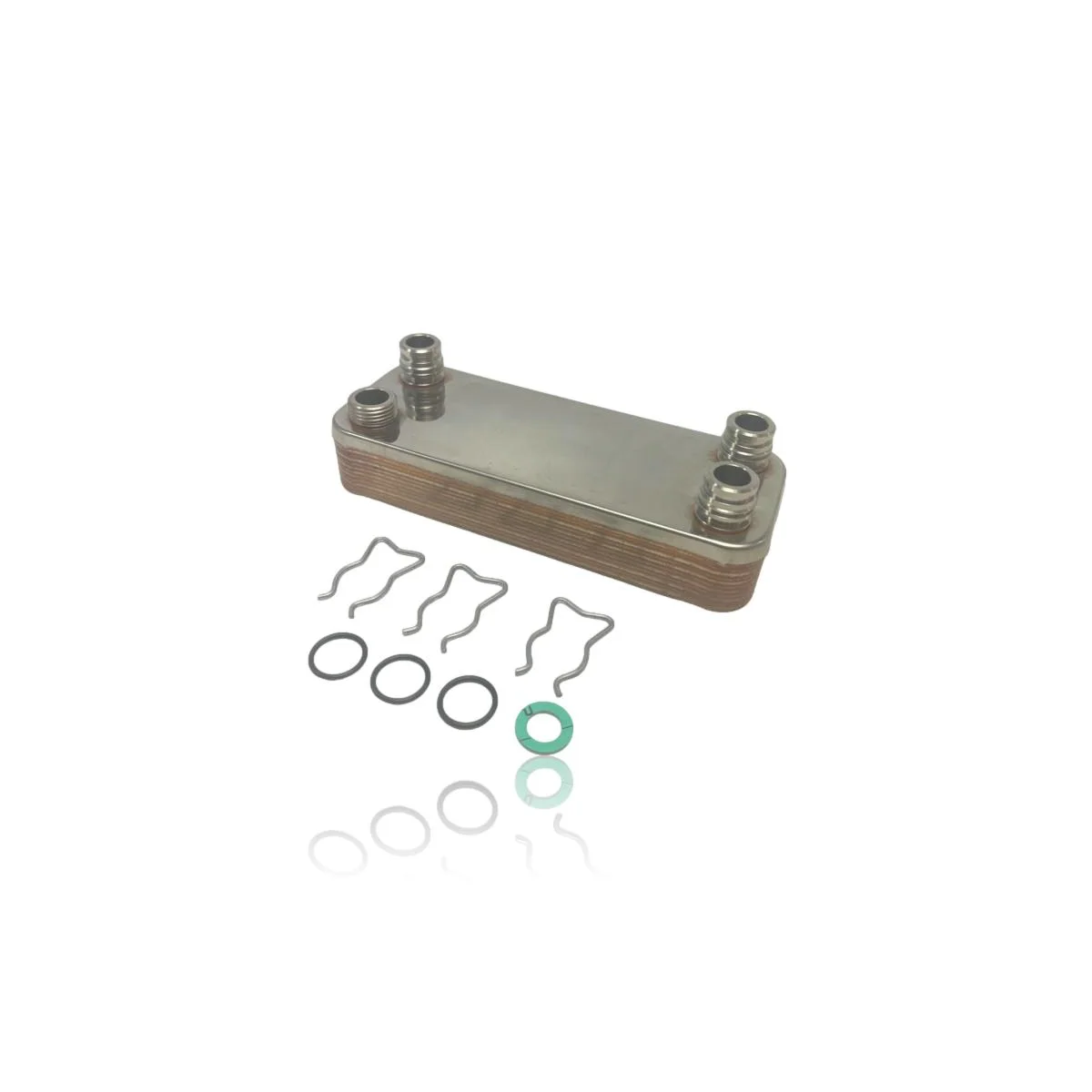 Schimbător Plăci Vaillant VMW ES 282 2 5 R2 Turbotec Zilmet Ref. 0020073795
