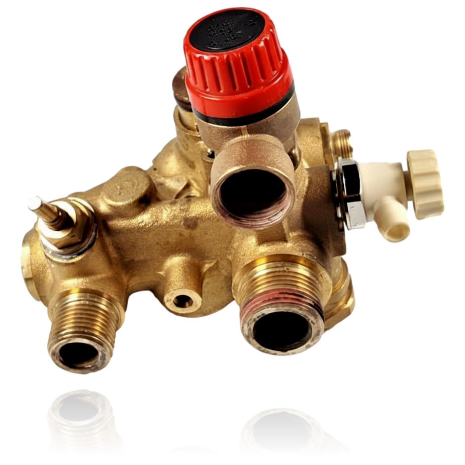 Bloque Hidráulico Llave de Llenado Válvula de Seguridad Edico ED 21 EI