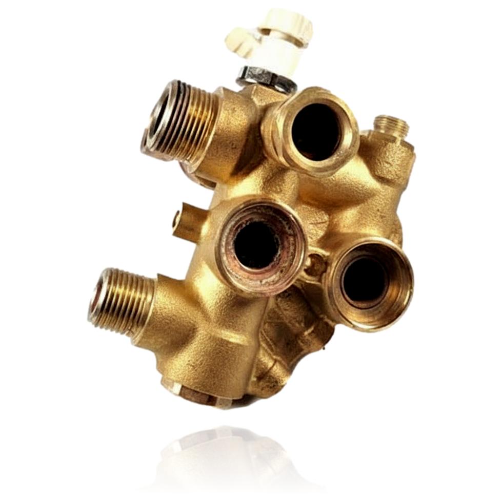 Bloque Hidráulico Llave de Llenado Válvula de Seguridad Edico ED 21 EI - Imagen 3