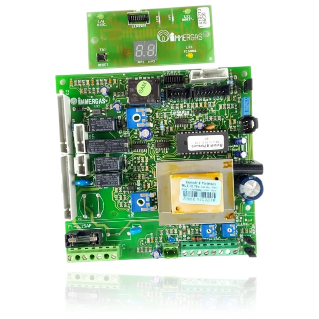 Conjunto Electrónico de Placa + Módulo Immergas Zeus Superior - Imagen 3