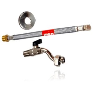 Llave de Paso + Latiguillo Calentador Junkers Hydrocompact WTD 18 AME 23