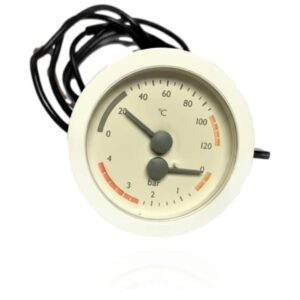 Manometro de Presión y Temperatura Combitek F23 E