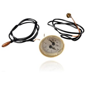 Manómetro de Presión y Temperatura Manaut Minox