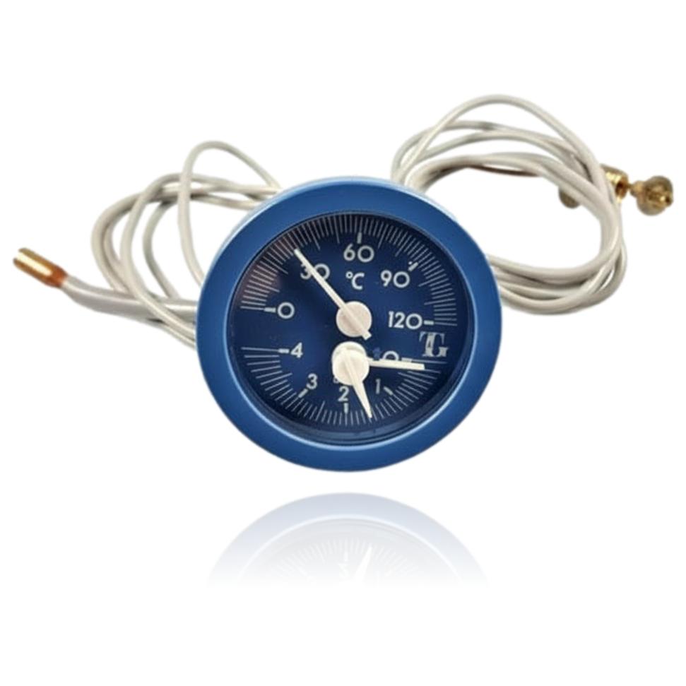 Manómetro de Presión y Temperatura Neckar Novastar NEW 24 AE