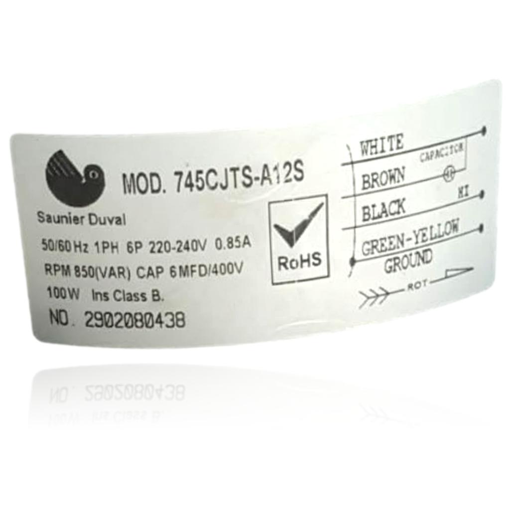 Motor + Ventilador Bomba de Calor Saunier Duval SDHV19 - Imagen 3