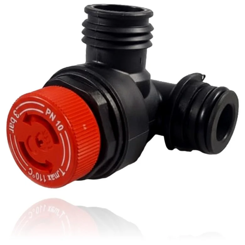Válvula de Seguridad 3 Bar Acodada Saunier Duval Thema NOX Ref. 0020078632