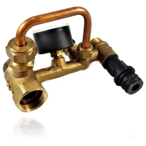 Conjunto Manómetro Presión Llave Vaciado Fagor FE 25 NOX
