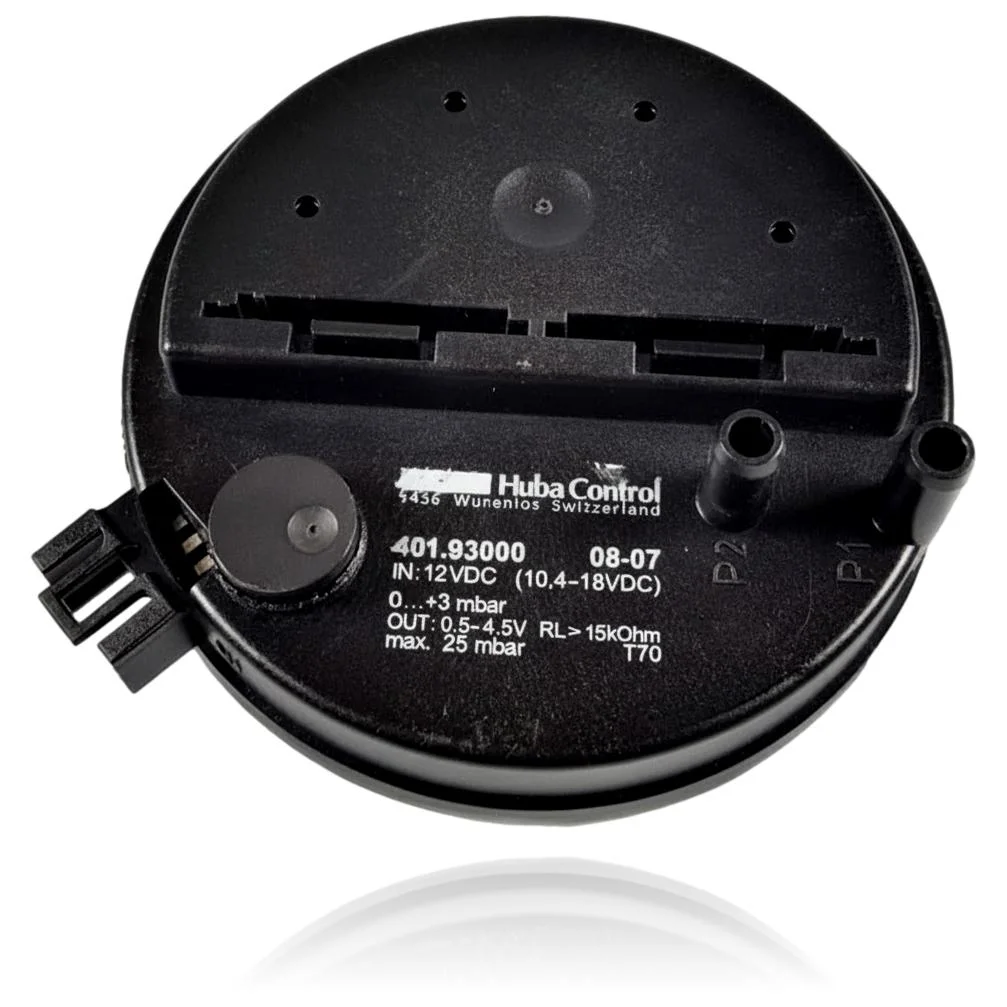 Pressostat d'air Huba Control pour Baxi Roca Laura Plus 28/28F - Ref. 122460020