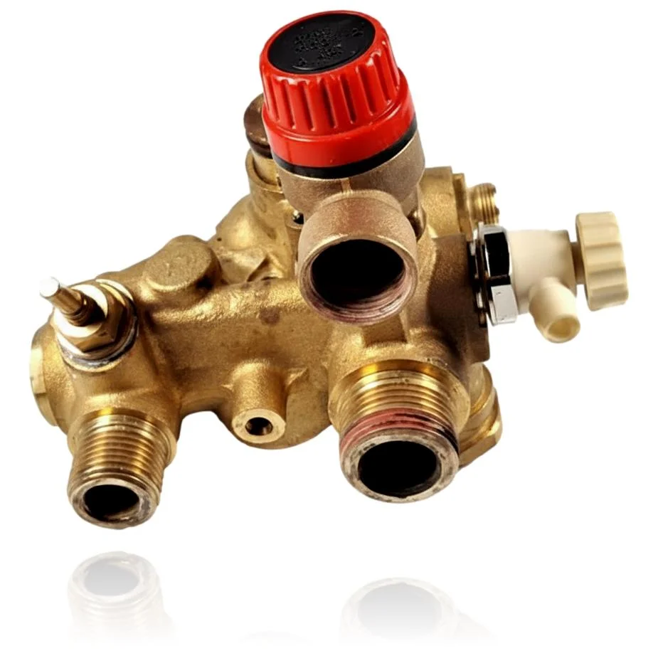 Bloque Hidráulico Llave de Llenado Válvula de Seguridad Edico ED 21 EI