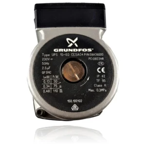 Pompa Circolatore Hermann Micra Condens 26E Grundfos UPS 15-60 CESA04 - Riferimento 150100102