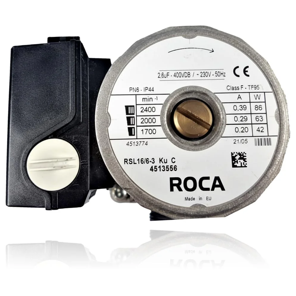 Pompe Circulateur Baxi Roca Laura 20/20 F RSL16/6-3 Ref. 7803038