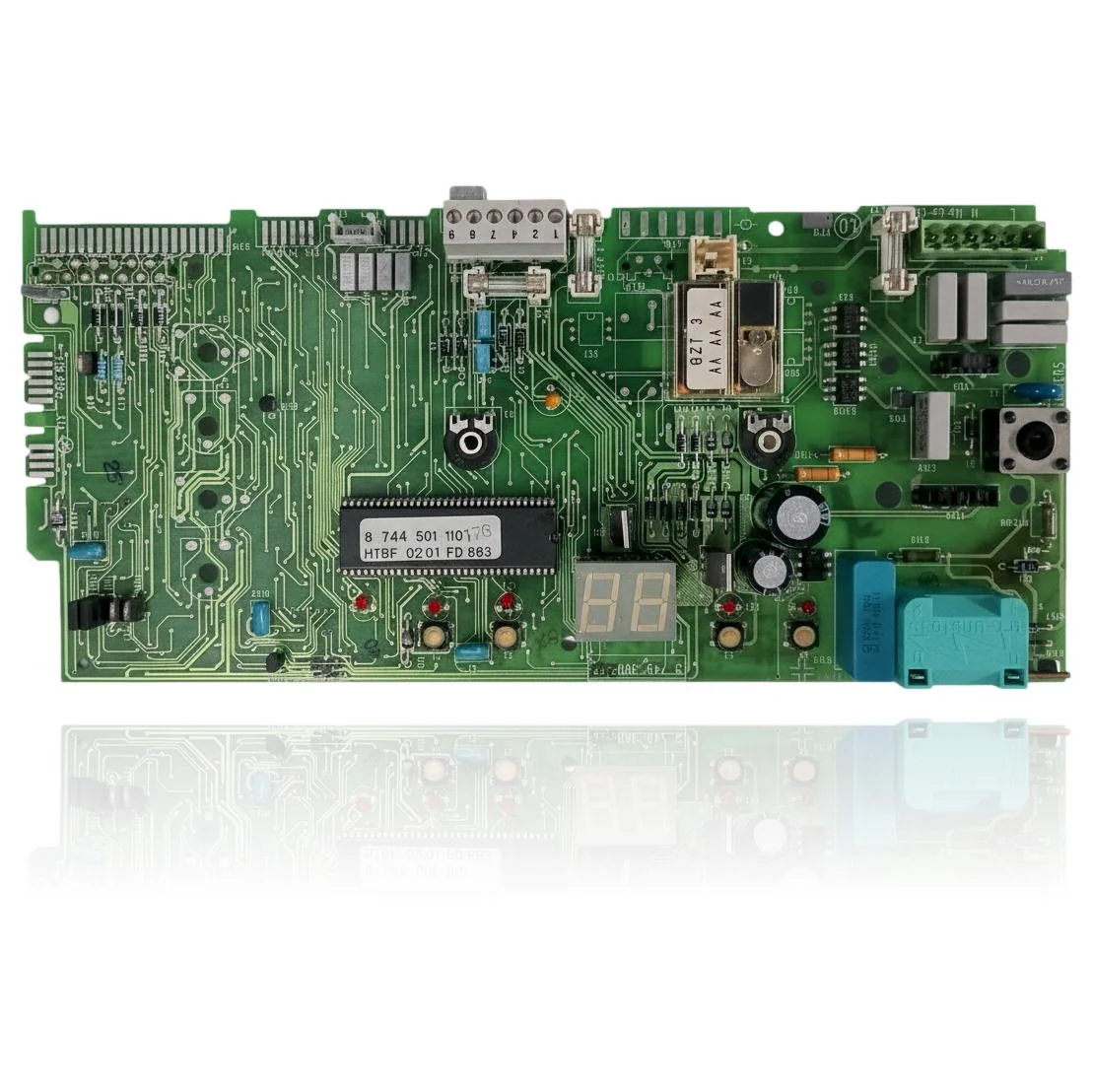 Placa Electrónica Junkers Bosch Eurostar ZWE 24 3 Mfad 23 Ref. 87483002670 - Imagen 2