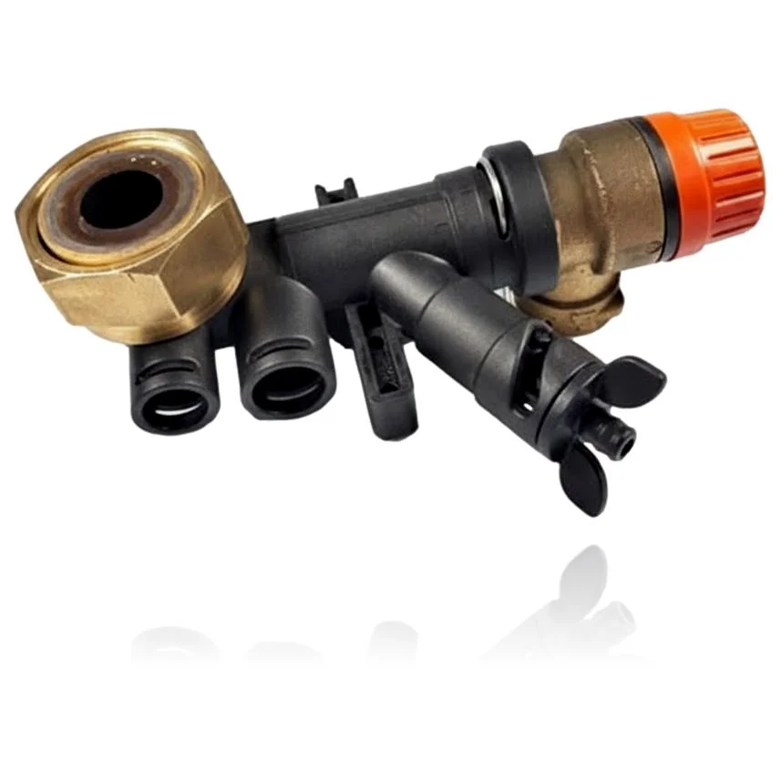 Grifo de Vaciado y Válvula de Seguridad Eurosmart ZWA 24 1 AM - Imagen 2