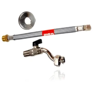 Llave de Paso + Latiguillo Calentador Junkers Hydrocompact WTD 18 AME 23