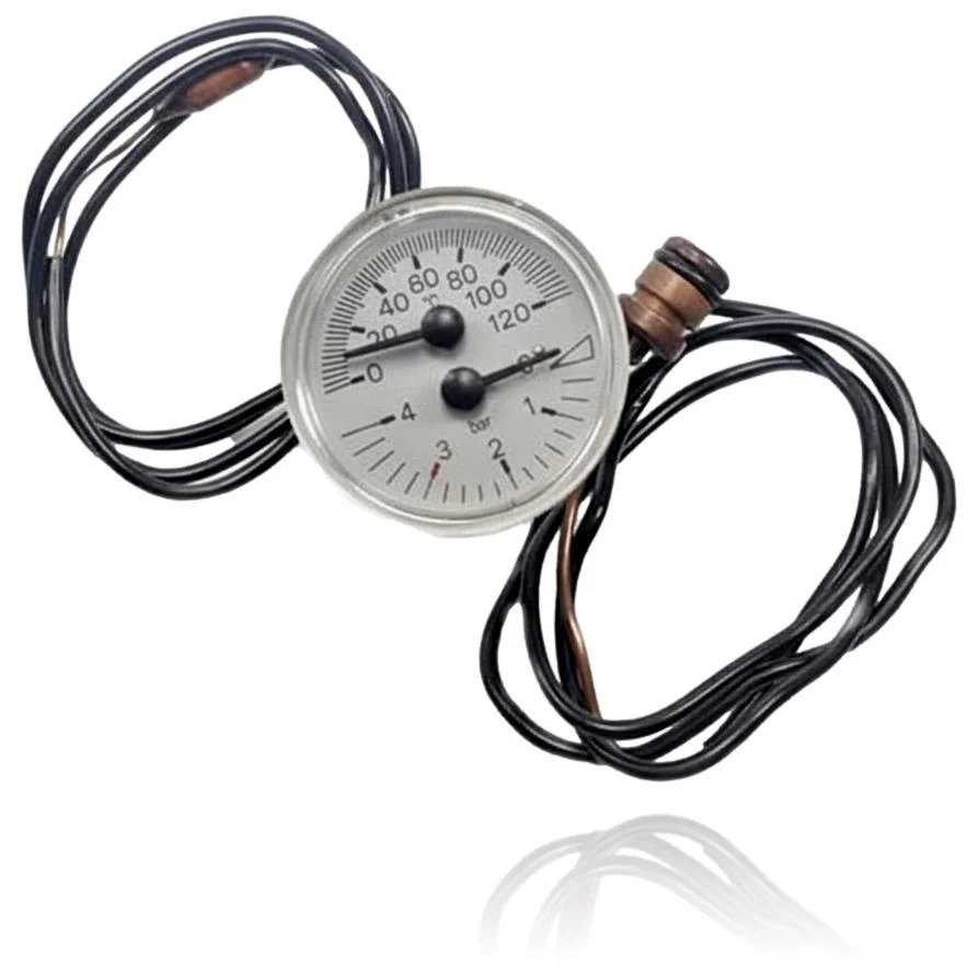 Thermohydromètre Beretta Mynute Réf. R10030294 · Ø42, 0–120 °C / 0–4 bar