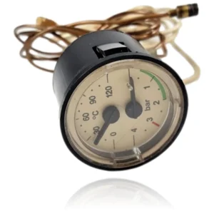 Datenblatt: Termomanometer Kessel VMW 242/2-3 - VUW 242/2-3