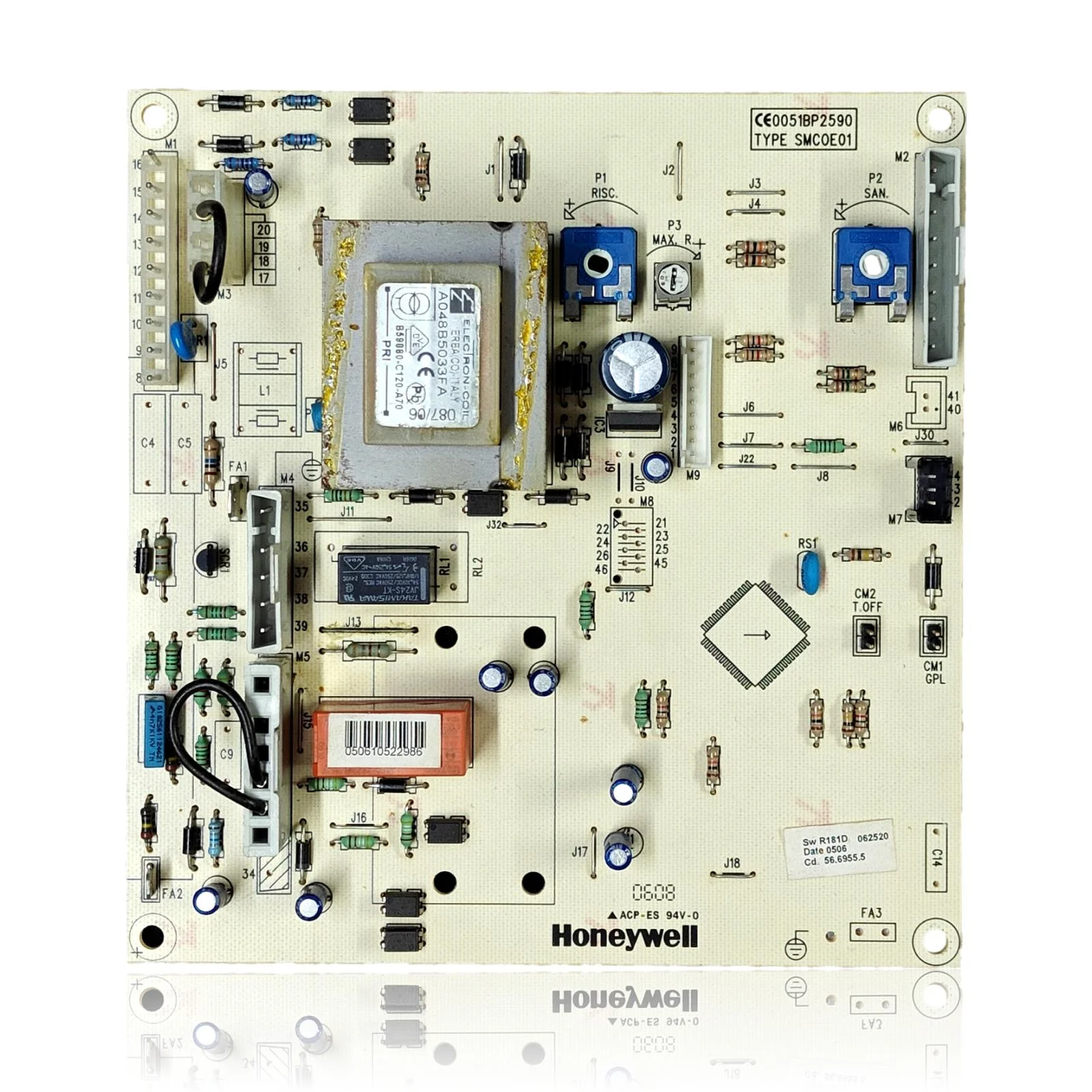 Carte Electronique D'Allumage Honeywell - Baxi Eco 240 FI Ref. JJJ005653890