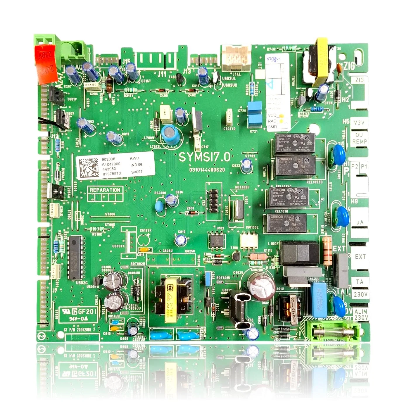 Elektronikplatine Vaillant Group Saunier Duval Themafast C 24 E Ref. S1047000