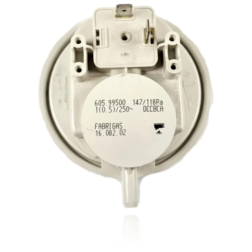 Fiche technique : Presostat d'air Baxi Roca RS20-20F Réf. 122160820