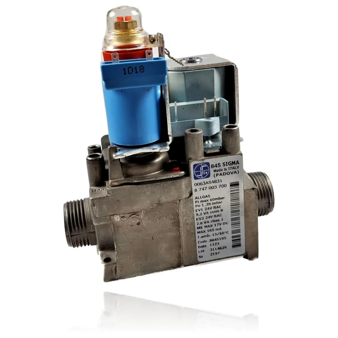 Valvola gas Junkers Bosch Cerastar ZWN24-7MFA23 SIT Rif. 8747003700
