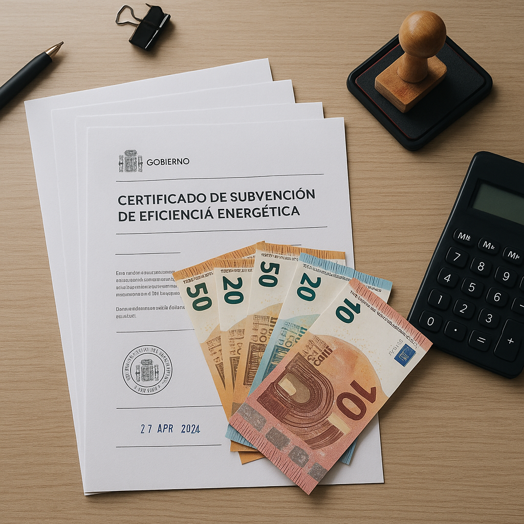 Documentación de ayudas y subvenciones para calderas eficientes en España