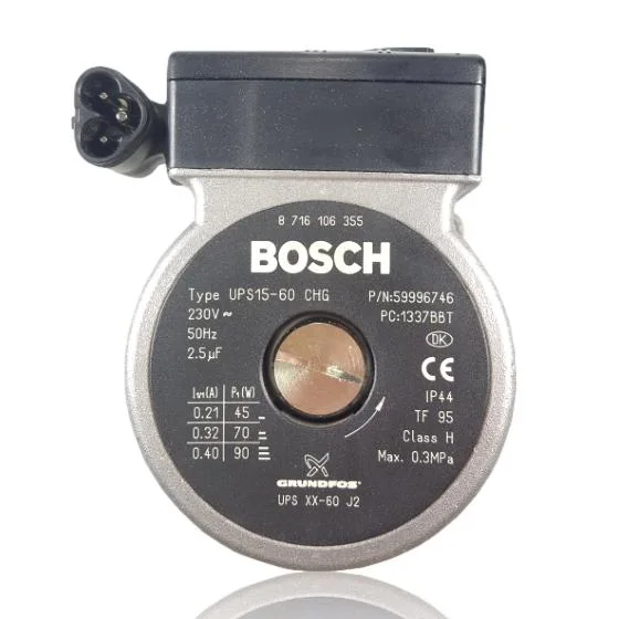 Bomba Circuladora Junkers Cerapur Comfort ZWBC 30-2 C23 Grundfos UPS 15-60 CHG Ref. 8716106850 Uniclima