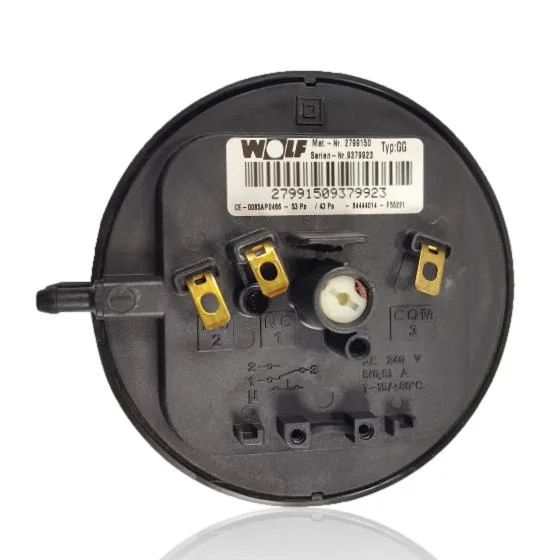 Manómetro de Presión Circuito de Calefaccion Wolf GG EK 24 Ref. 2039060 Uniclima