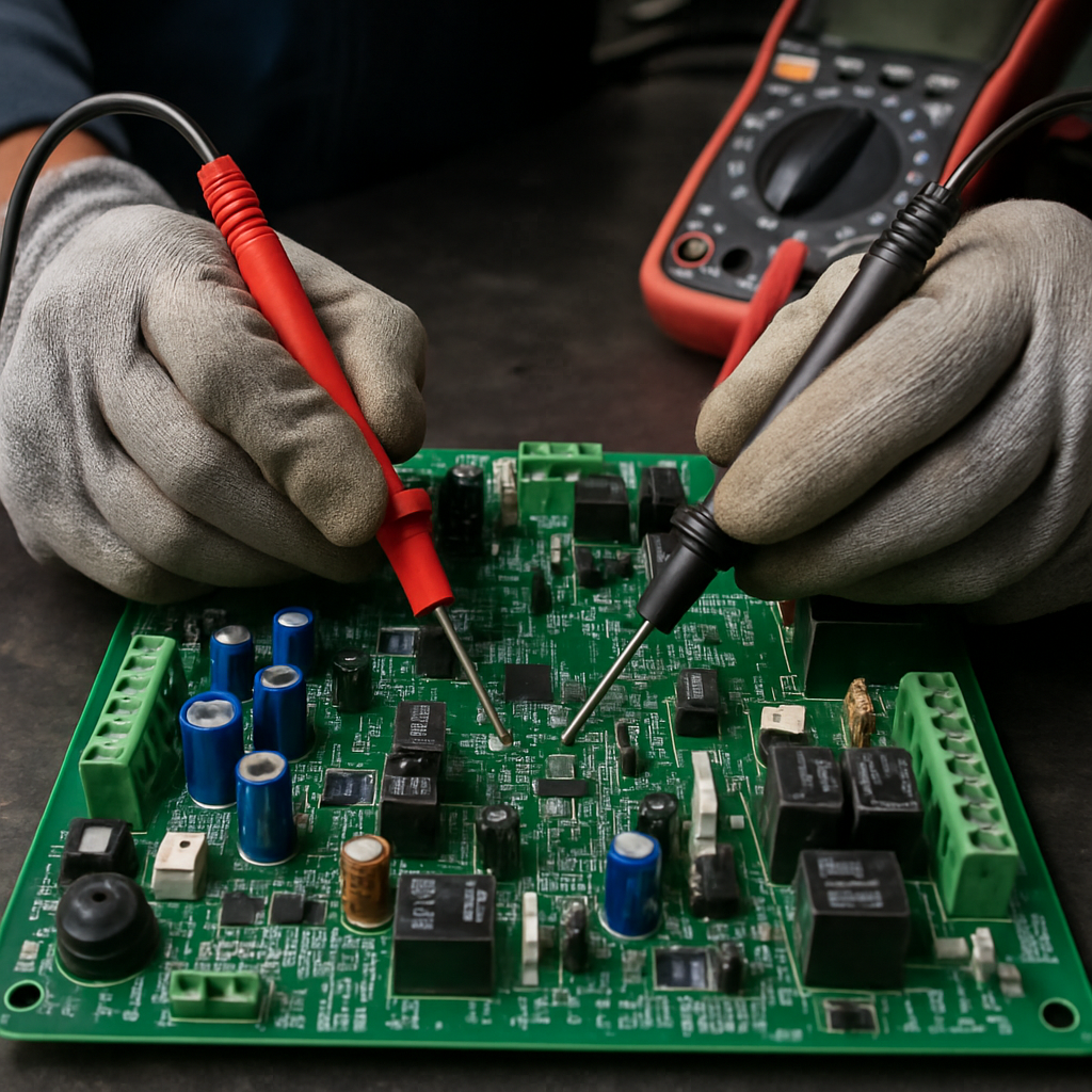 Diagnostica per la Riparazione di Schede Elettroniche