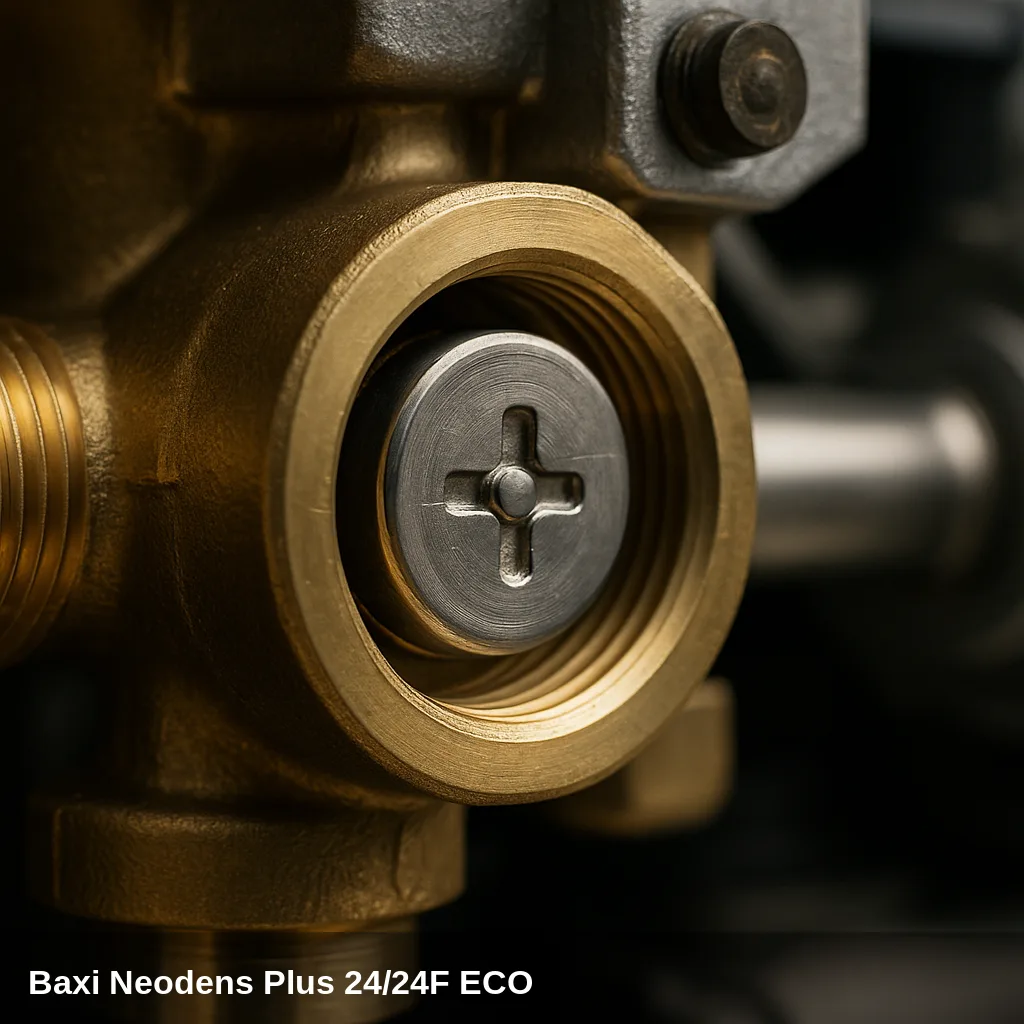 Valvola gas de la caldaia Baxi Neodens Plus 24/24F ECO.