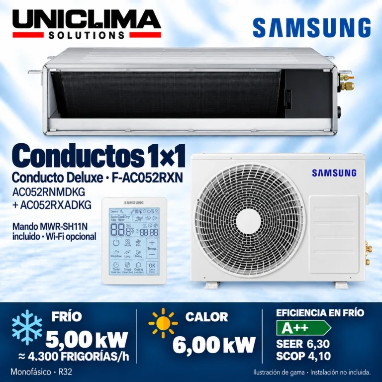 Baugruppe Samsung F-AC052RXN, 4.300 frigorías/h — Uniclima