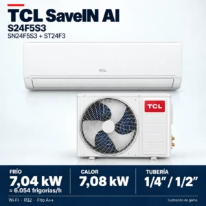 TCL S24F5S3: insieme SN24F5S3 + ST24F3, illustrazione della gamma