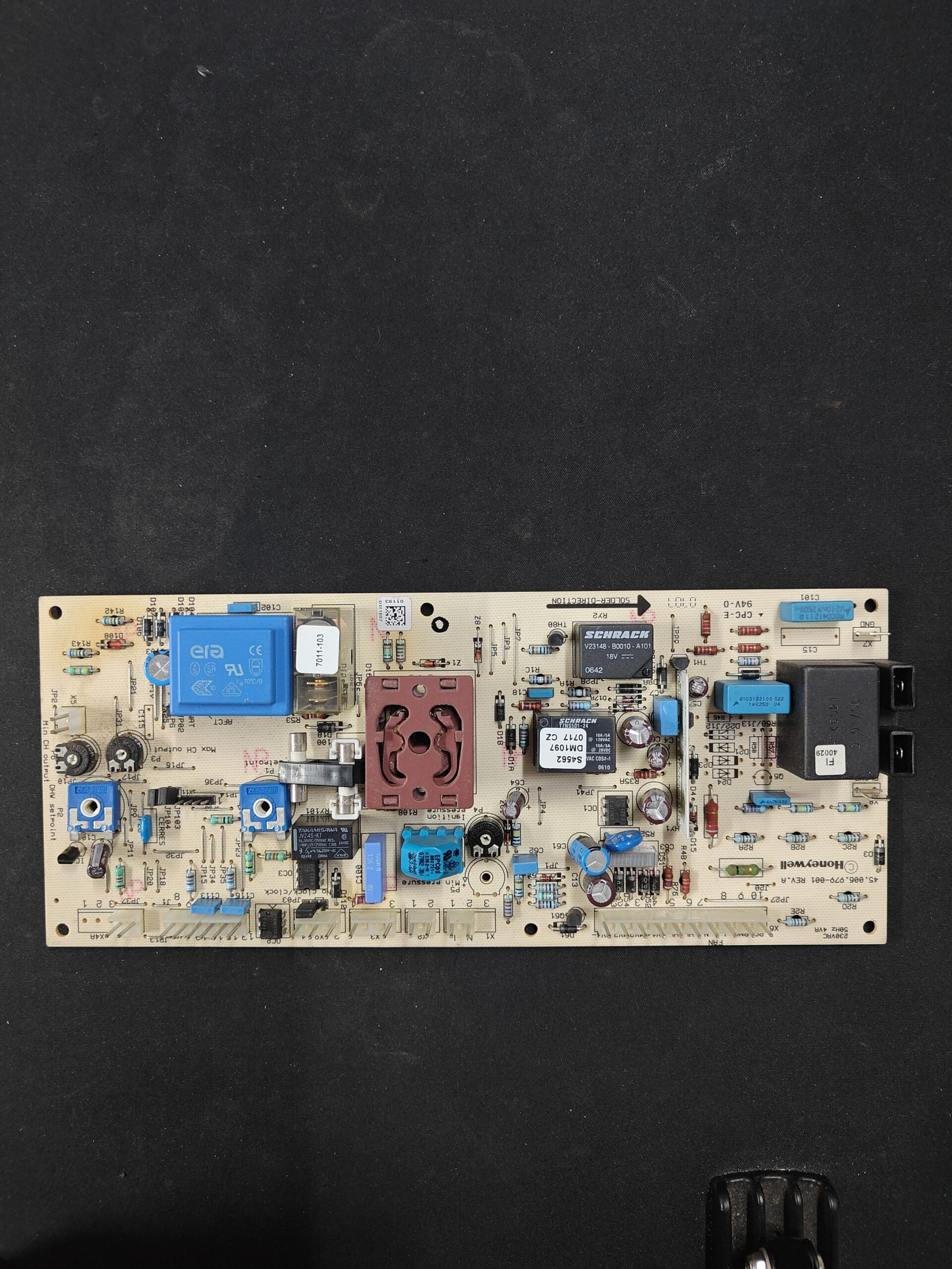 Scheda elettronica Honeywell 45.006.979-001 REV.A · PLC345 per Ferroli Domina F24