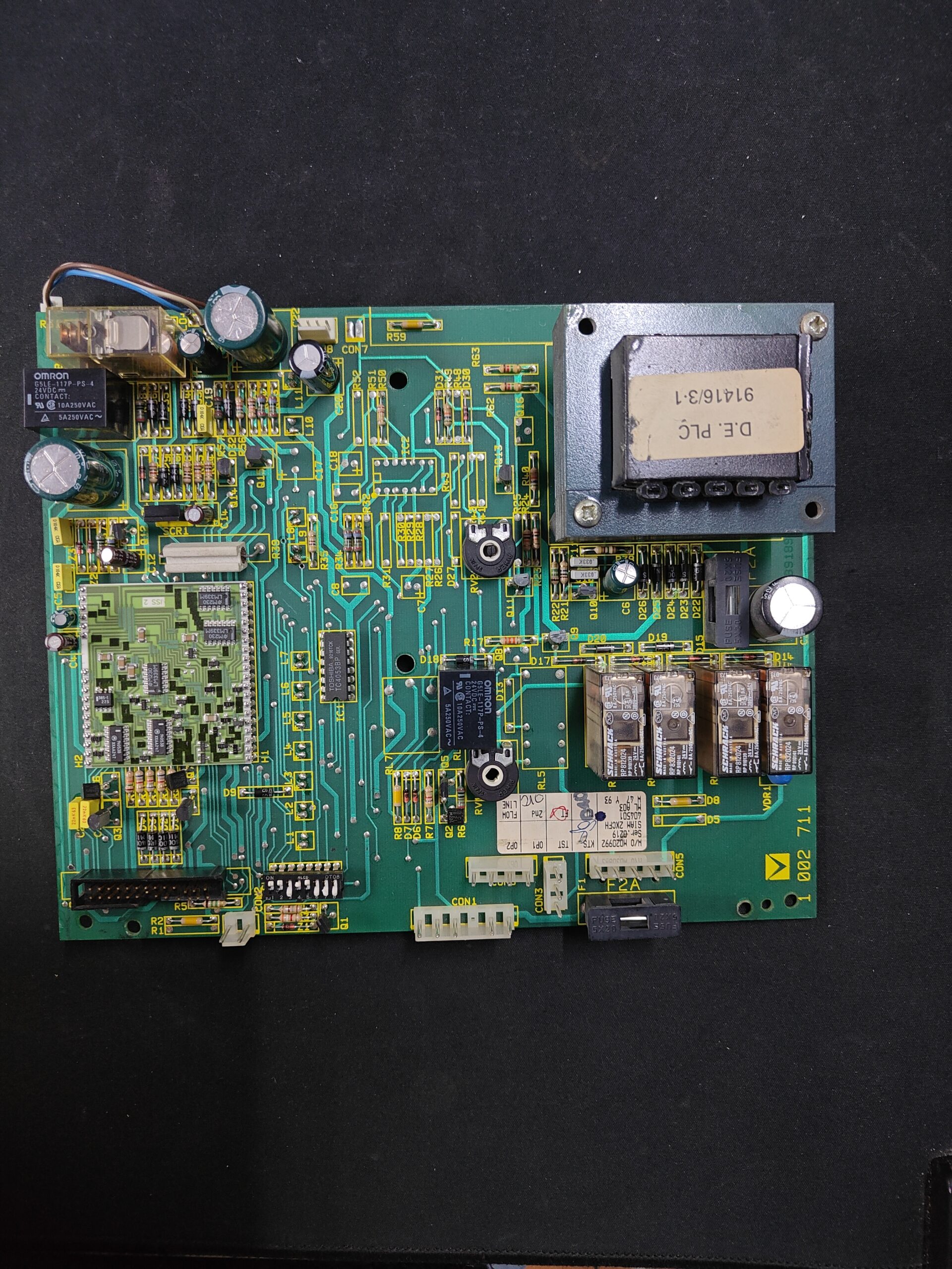 PCB Electrónica Chaffoteaux SIAM 1002711 · CB91898/CI ISS 2 E ISS 3