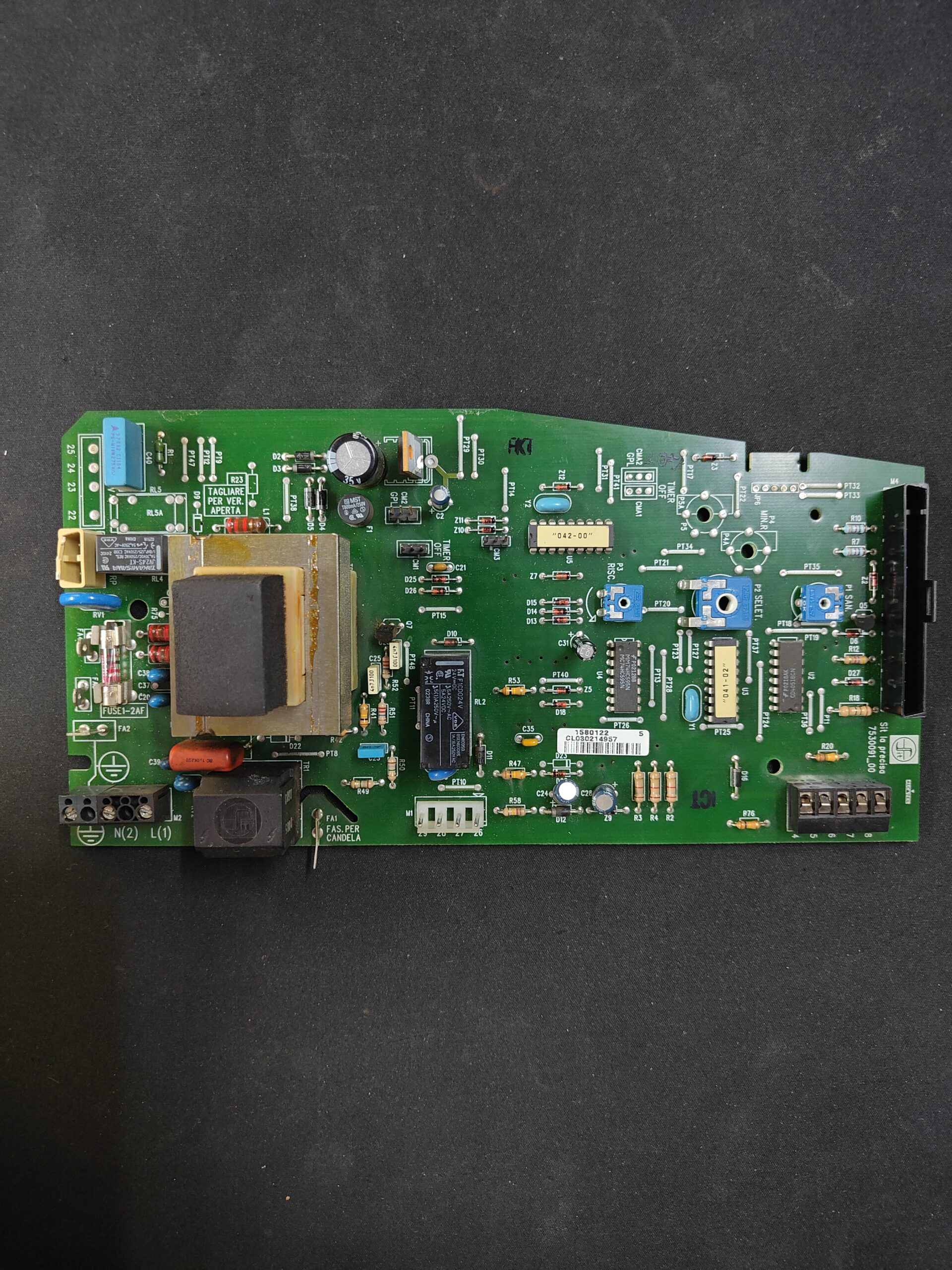SIT IC21 0533 Control Board for Beretta Ciao 24 CAI · PCB 7530091_00