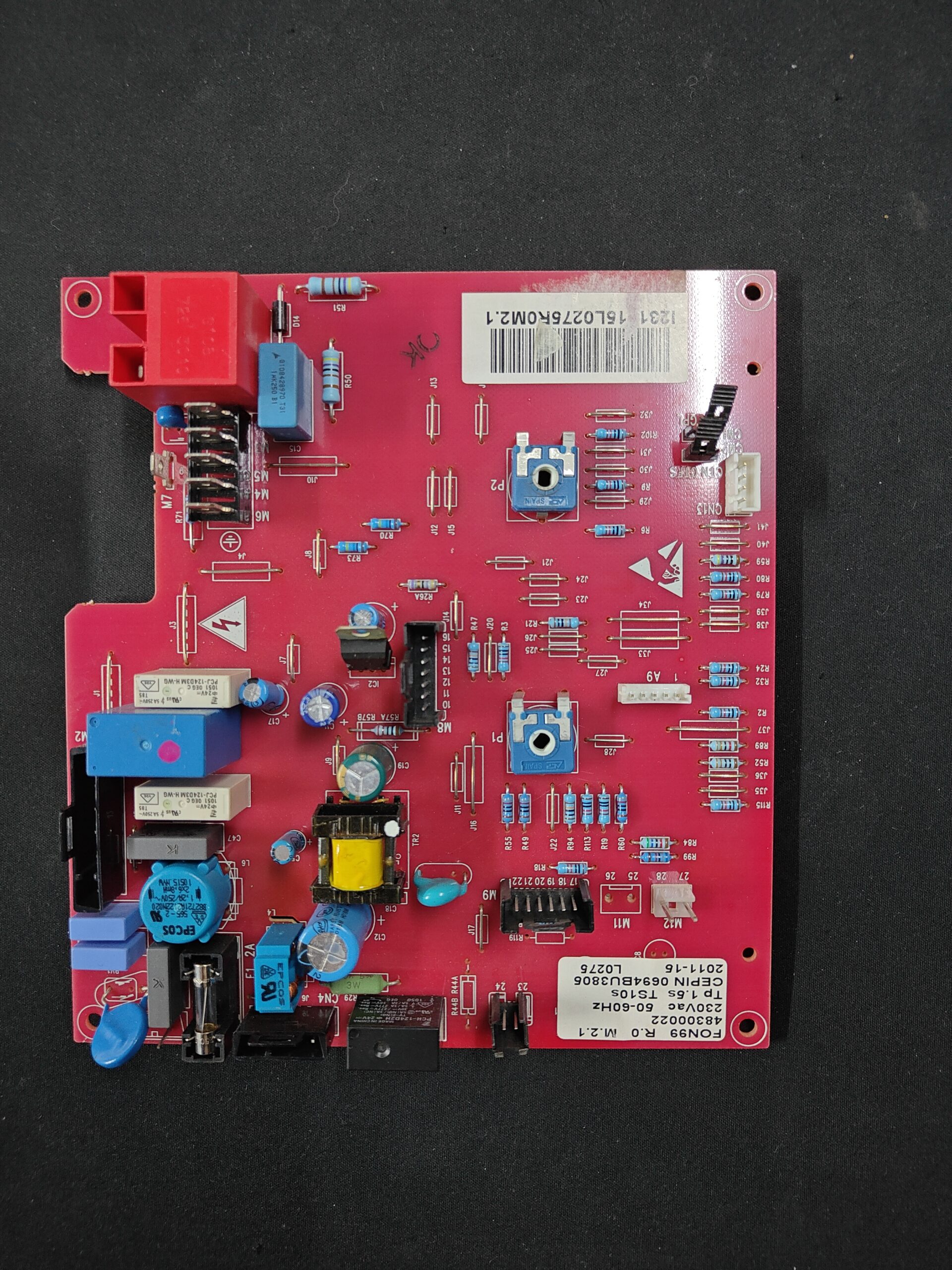 Placa Electrónica Fondital FON99 R.0 M.2.1 · 48300022 · Panarea Eco Compact CTFS 24
