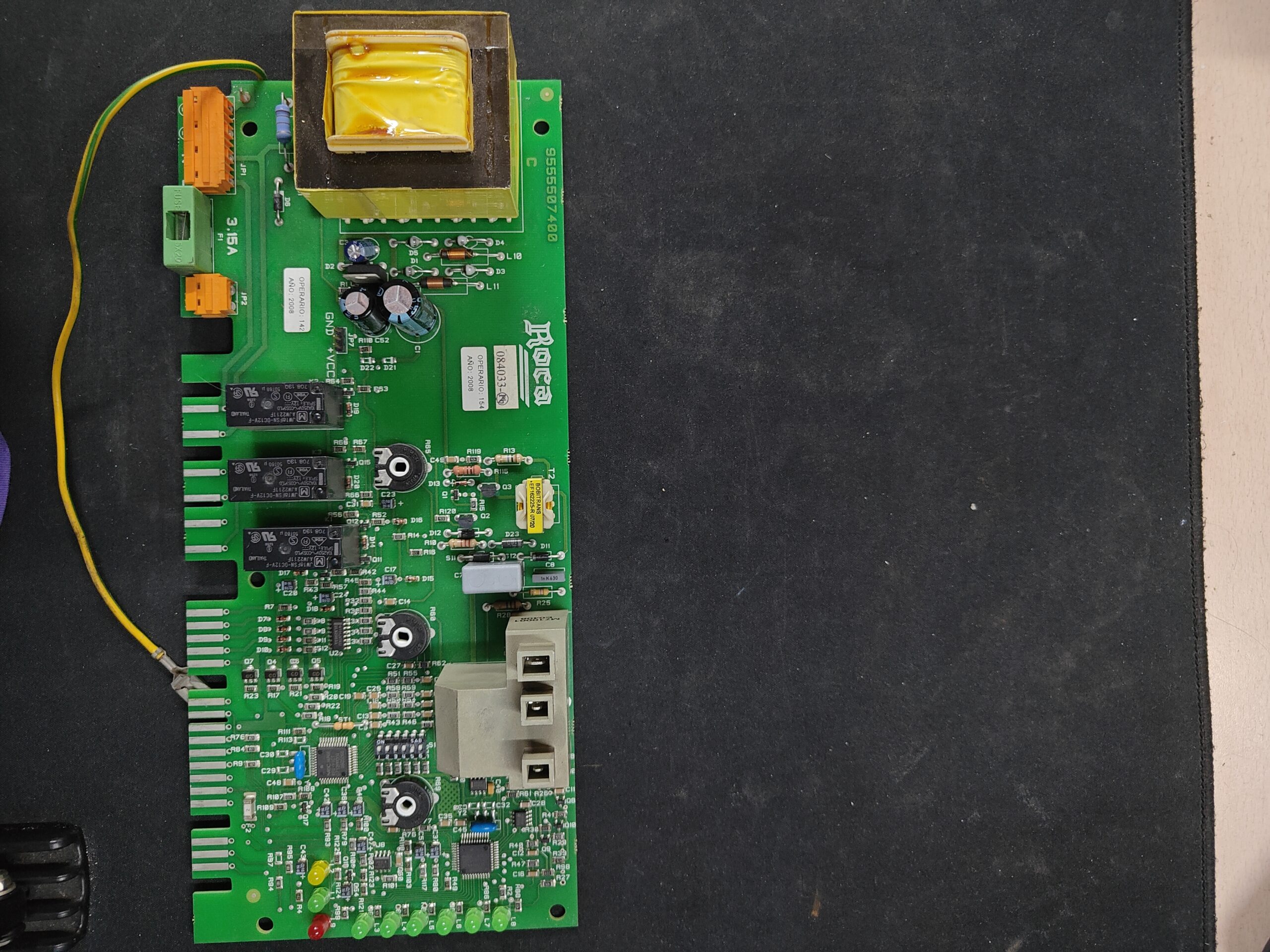 PCB Baxi Roca 9555507400 for Baxi Roca Victoria 20/20 FF boiler