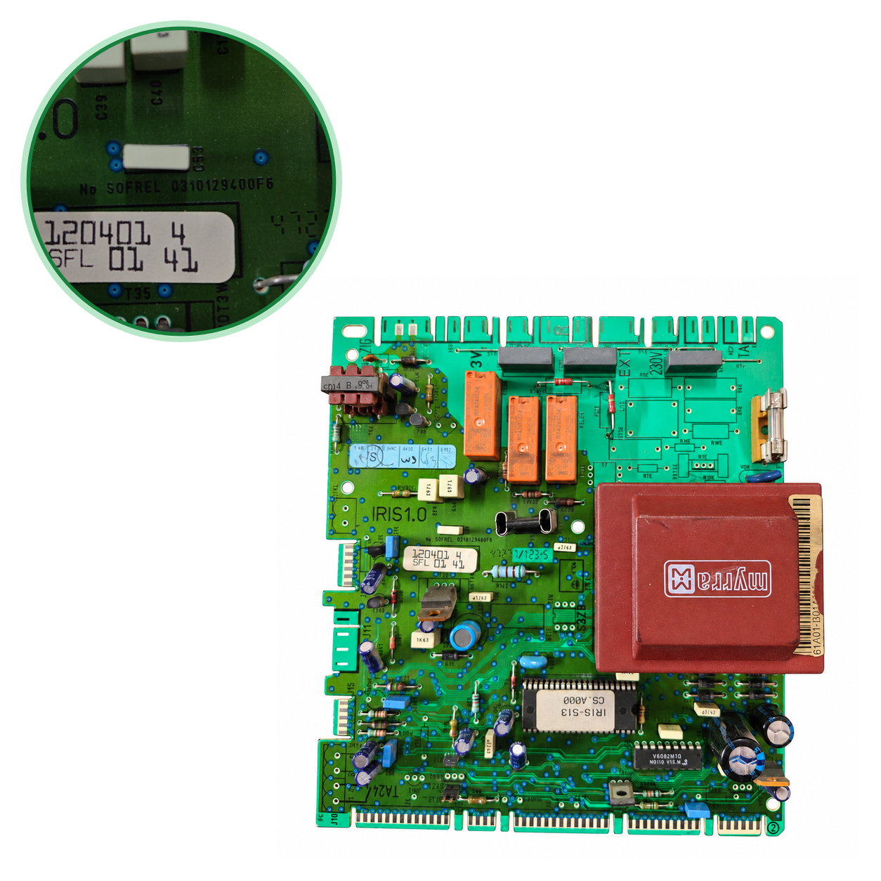 Saunier Duval PCB · 120401 4 · PLC005