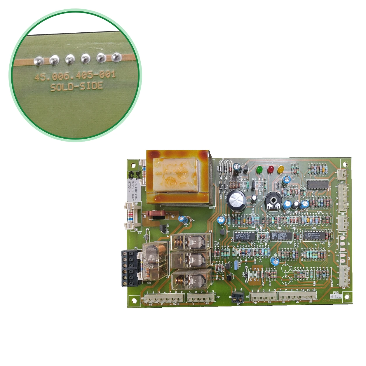 Placa Electrónica Honeywell 45.006.405-001 (W4115B-1457) Para Saunier Duval Master Twin 85 E