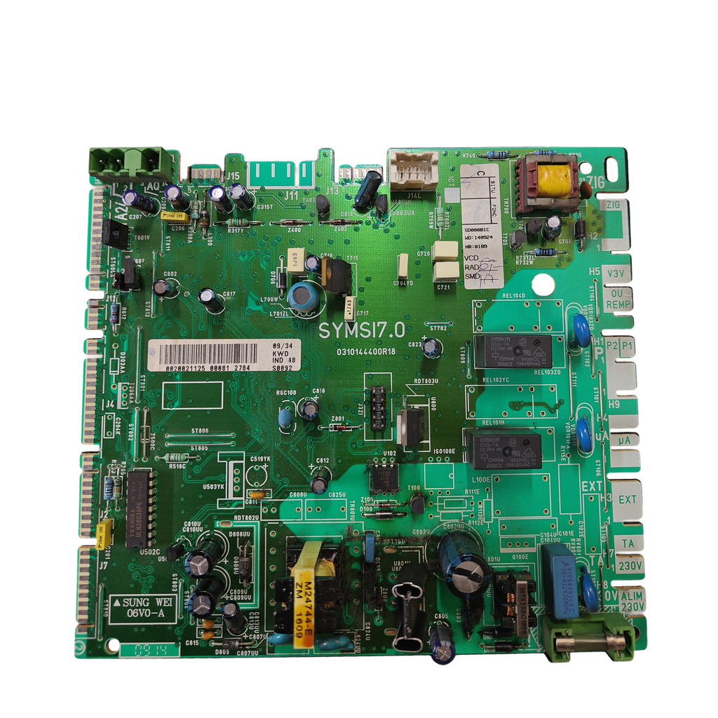 Placa Saunier Duval SYMSI7.0 · PCB 0310144400R18 pentru Themafast C25 E și Themaclassic F25E