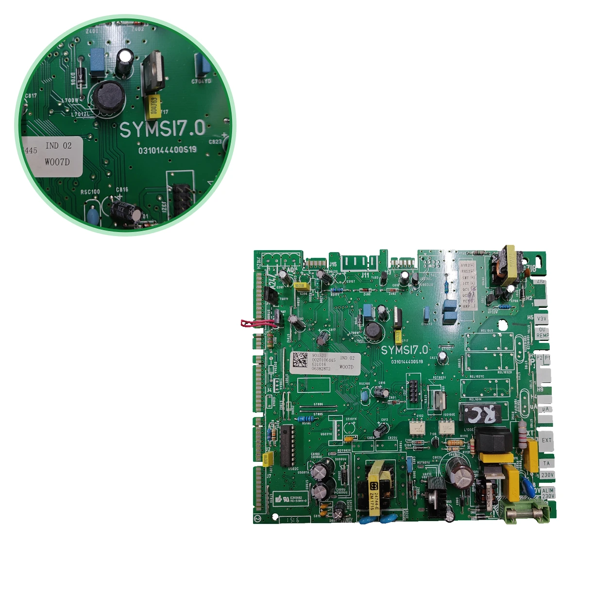 Placă electronică Saunier Duval · SYMSI7.0 · PLC076
