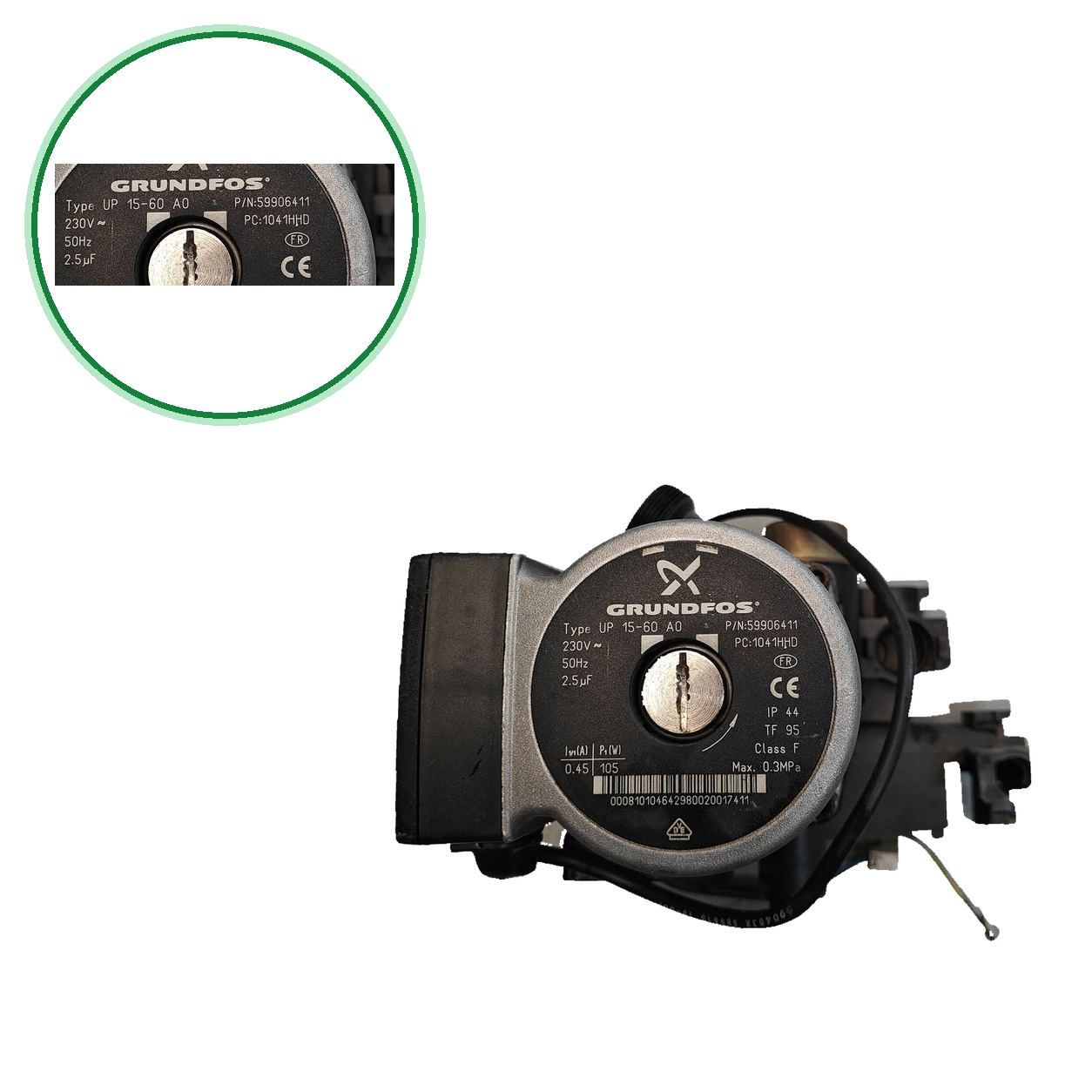 Grundfos UP 15-60 AO pump Saunier Duval – Ref. 59906411