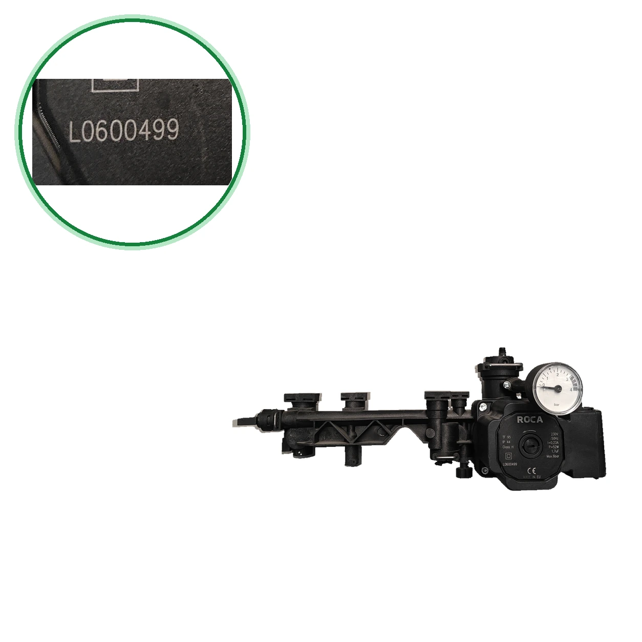 Baxi Roca Ecobit Pump – Ref. 70.075.01