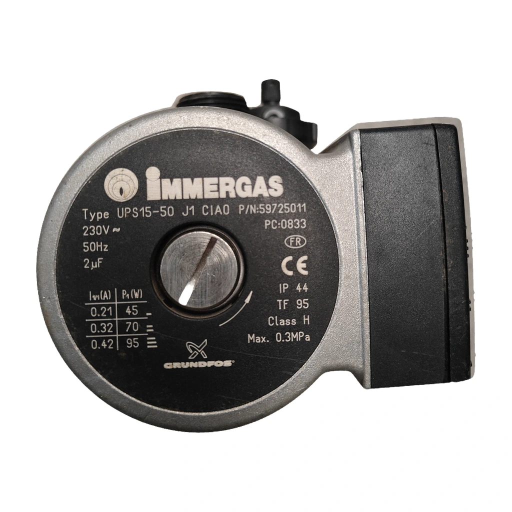Grundfos UPS15-50 J1 pump CIAO Immergas – Ref. 59725011