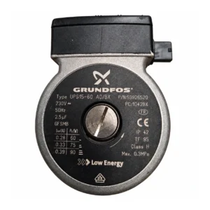 Bomba circuladora Grundfos UPS15-60 AO/BX · 59926520 para Baxi Roca Novanox Platinum 24/24F