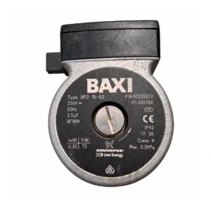Zirkulationspumpe Grundfos UPO 15-60 · 97505023 für Baxi Neodens Plus und Platinum Compact 24/24F