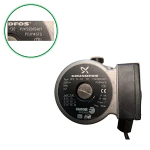 Grundfos UPS 15-50 130 circulation pump for Fagor FEB-20 E/1N · 59505401
