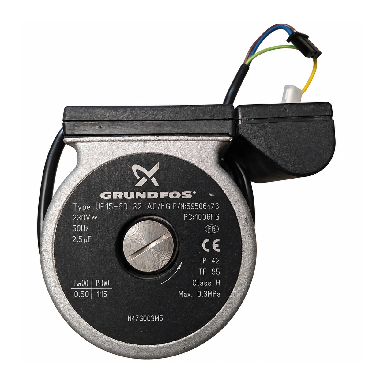 Grundfos UP15-60 S2 AO/FG circulator pump · 59506473 for Fagor FEE-35 MAN