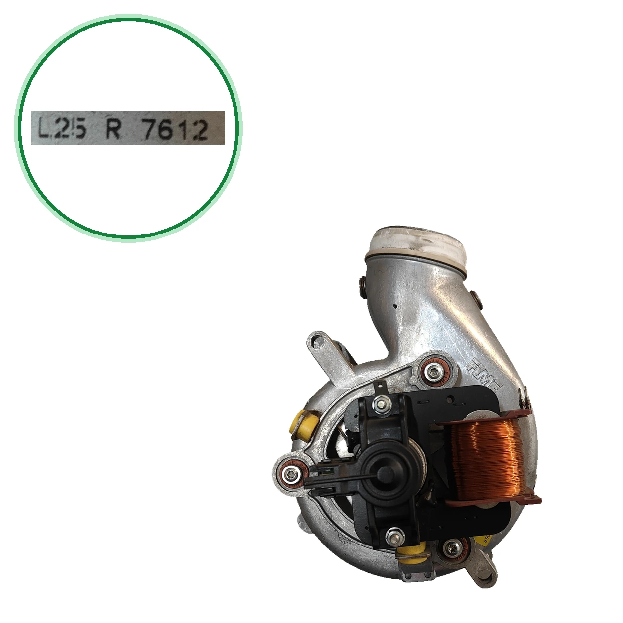 Extractor FIME GR01150B · L25R7612 · 4000124284 for Saunier Duval Themafast F25E