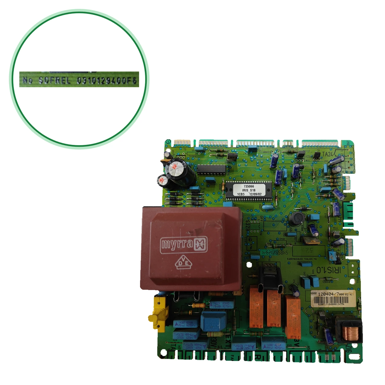 Saunier Duval PCB · 120404/7 · PLC017